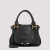 Chloé Black Marcie Satchel Bag In Black