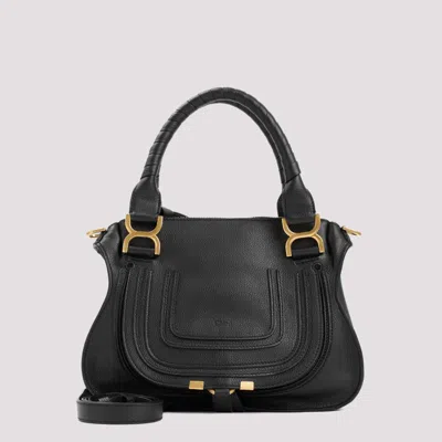 Chloé Black Marcie Satchel Bag