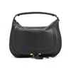 Chloé Black Marcie Shoulder Bag In Black