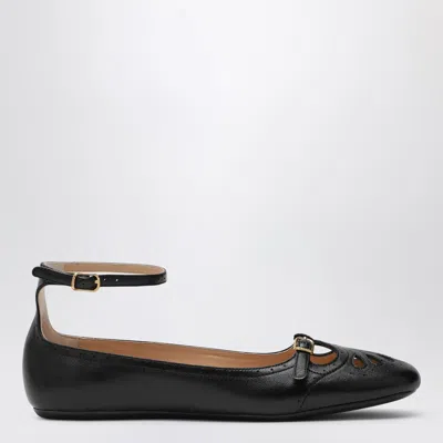Chloé Black Misty Ballerinas