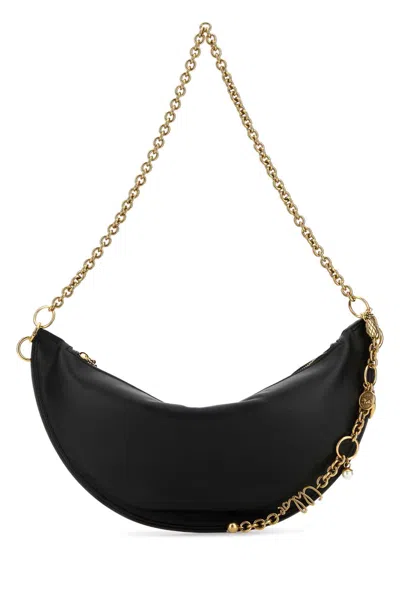Chloé Black Nappa Leather Chloe Icons Shoulder Bag
