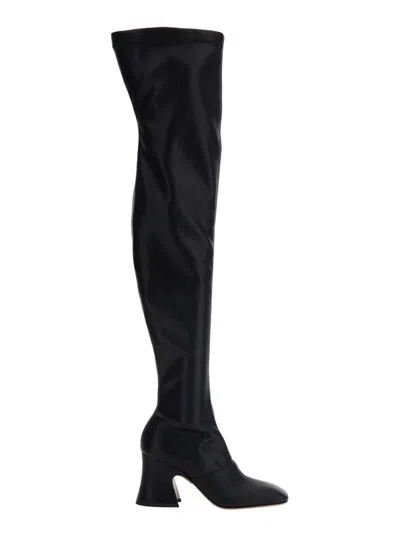 Chloé Black Over The Knee Boots