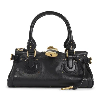CHLOÉ BLACK PADDINGTON SHOULDER BAG