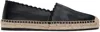 Chloé Black Pary Espadrilles In 001 Black