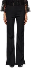 Chloé High-waist Flared Pants In Copperbrown