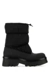 Chloé Chloe Black Nylon And Rubber Raina Boots In Black