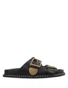 CHLOÉ BLACK REBECCA SANDALS