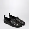 Chloé Chloe Black Rita Ballerinas In Studded Leather Women In Black