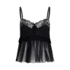Chloé Black Silk Blouse In Black