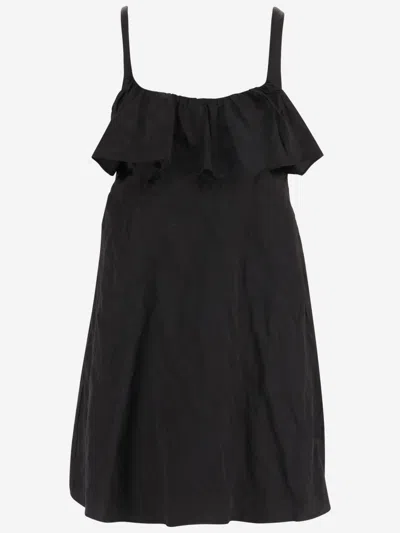 Chloé Black Sleeveless Mini Dress