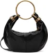 Chloé Circular Handle Bag Adjustable Strap In 001 Black
