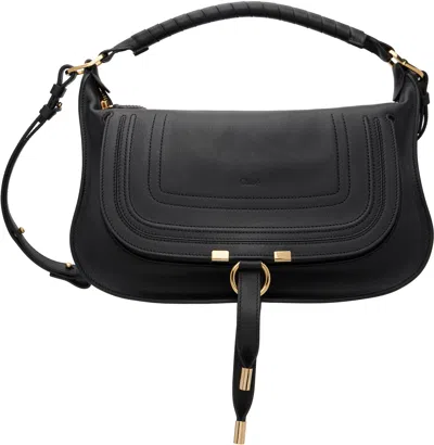 Chloé Black Small Marcie Shoulder Bag