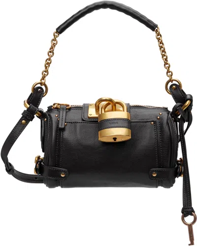 Chloé Black Small Paddington Chain Bag