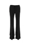 Chloé Wool And Cashmere Flared Pants In Black