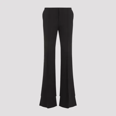 CHLOÉ BLACK STRETCH WOOL PANT
