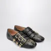 Chloé Susanna Buckle-details Studded Flat Pumps
