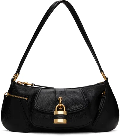 Chloé Black 'the 99' Shoulder Bag In 001 Black