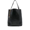 Chloé Grained Leather Medium 'spin' Bag In Black