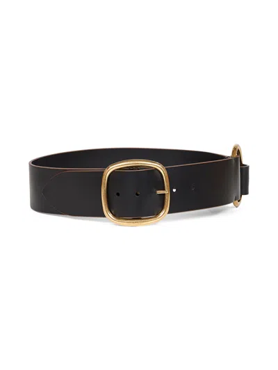 Chloé Black Vintage-effect Cowhide The  Anita Belt