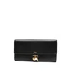 Chloé Charms Embellished Wallet In Black