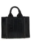 Chloé Black Woody Small Satchel Bag In Black