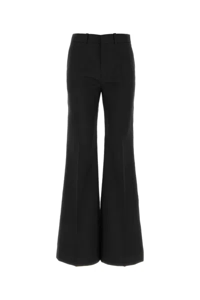 Chloé Chloe Black Wool Blend Pant