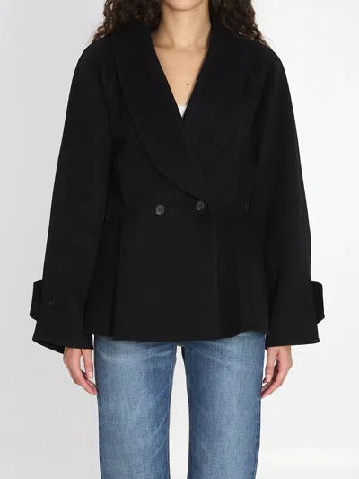 Chloé Black Wool Coat