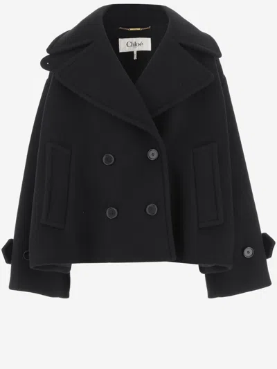 Chloé Black Wool Jacket