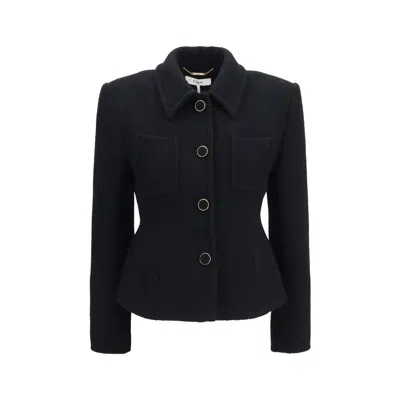 Chloé Black Wool Oves Aries Blazer