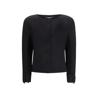 Chloé Black Wool Oves Aries Jacket