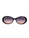 CHLOÉ BLACK ZELIE SUNGLASSES