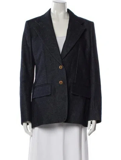 Pre-owned Chloé Blazer In Blue