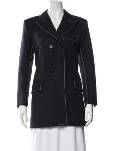 Pre-owned Chloé Blazer In Blue
