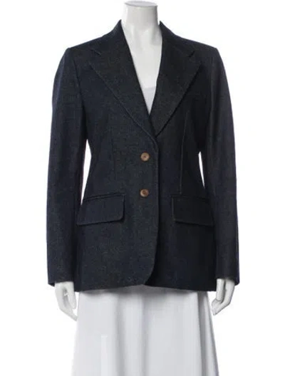 Pre-owned Chloé Blazer In Blue