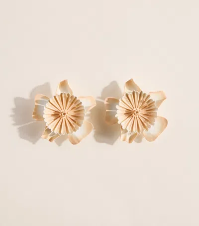 CHLOÉ CHLOÉ BLOOM CLIP-ON EARRINGS