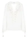 Chloé Broderie-anglaise Ruffled Blouse