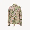 Chloé Chloe Printed Crepe Shirt