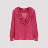 Chloé Ruffled Silk Blouse