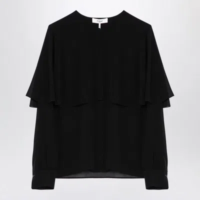 CHLOÉ CHLOÉ BLOUSE WITH CAPE