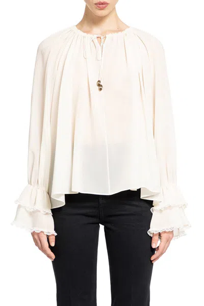 Chloé Classic Shirt In Beige