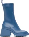 Chloé Blue Betty Boots In 484 Shady Cobalt
