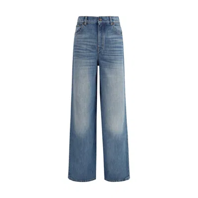 Chloé Blue Cotton Jeans Women's Denim
