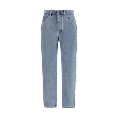 Chloé Women Tapered Jeans In Cotton Denim In Blue
