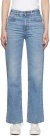 Chloé Boyfriend Jeans - Women's - Cotton/hemp In 470 Foggy Blue
