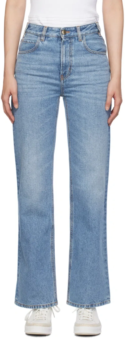 Chloé Boyfriend Jeans - Women's - Cotton/hemp In Blue