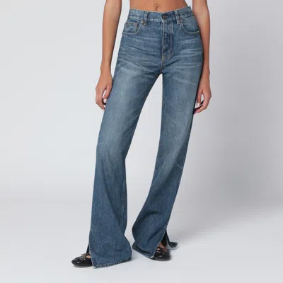 CHLOÉ BLUE JEANS WITH SLITS