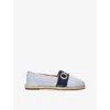 Chloé Logo-print Espadrilles In Blue