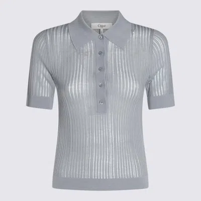Chloé Blue Polo Shirt