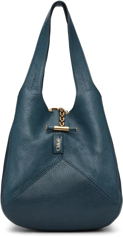 Chloé Blue Small ' Balloon' Bag