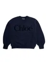 Chloé Chloè Kids Sweaters Blue In Blue